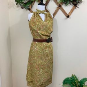 Vintage | Floral wrap dress